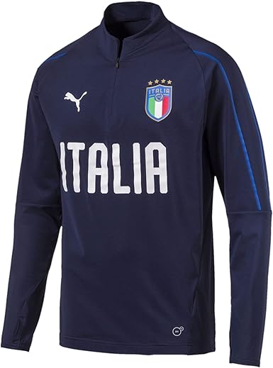 PUMA Sweat-Shirt FIGC 1/4 Zip : Amazon.fr: Vêtements
