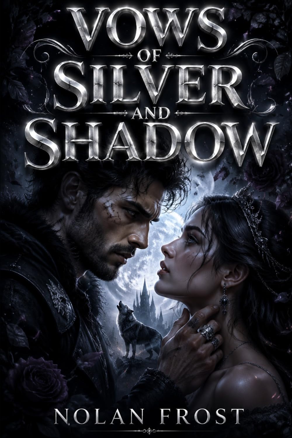 Vows of Silver and Shadow: An Enemies to Lovers Wolf Shifter Romance (Shadow-Bound Hearts)