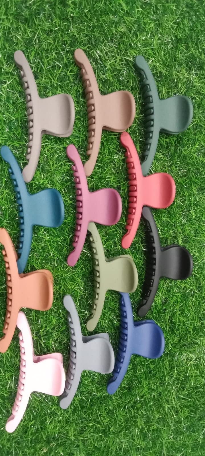 pack of 6 HKD SALES midium Size Clutchers For Hair Combo Pack Hair Claw Clips Clasp Korean Made matt Finish Butterfly Shape Hair Accessories For Women And Girls,-(Pack of 6) (multicolour-7)