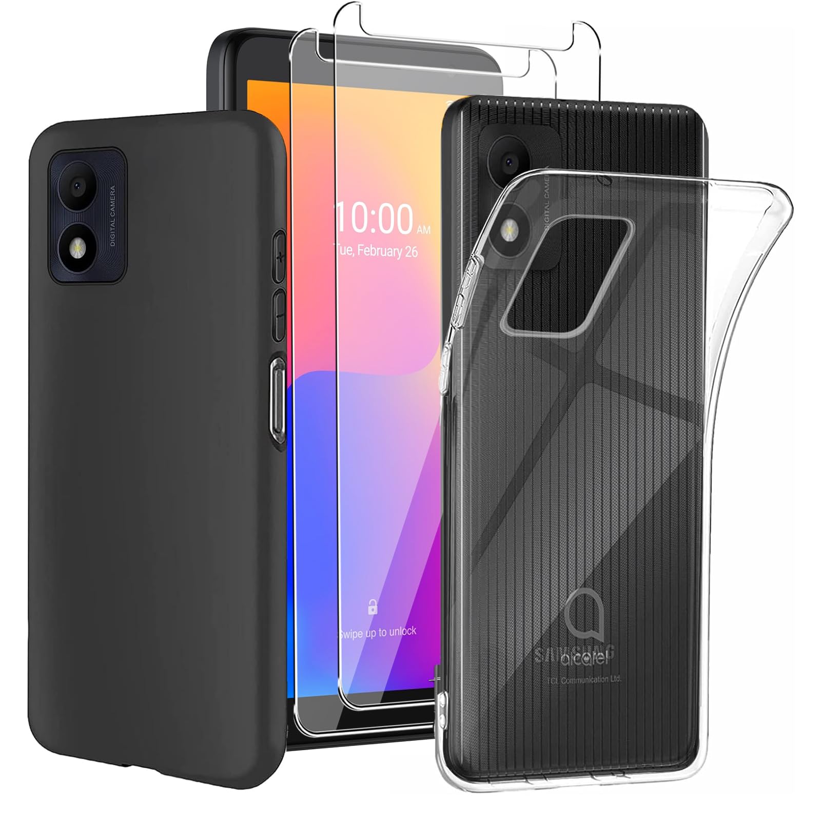 Custodia per Samsung Galaxy A33 5G, custodia in silicone TPU a fantasia, paraurti antiurto verde
