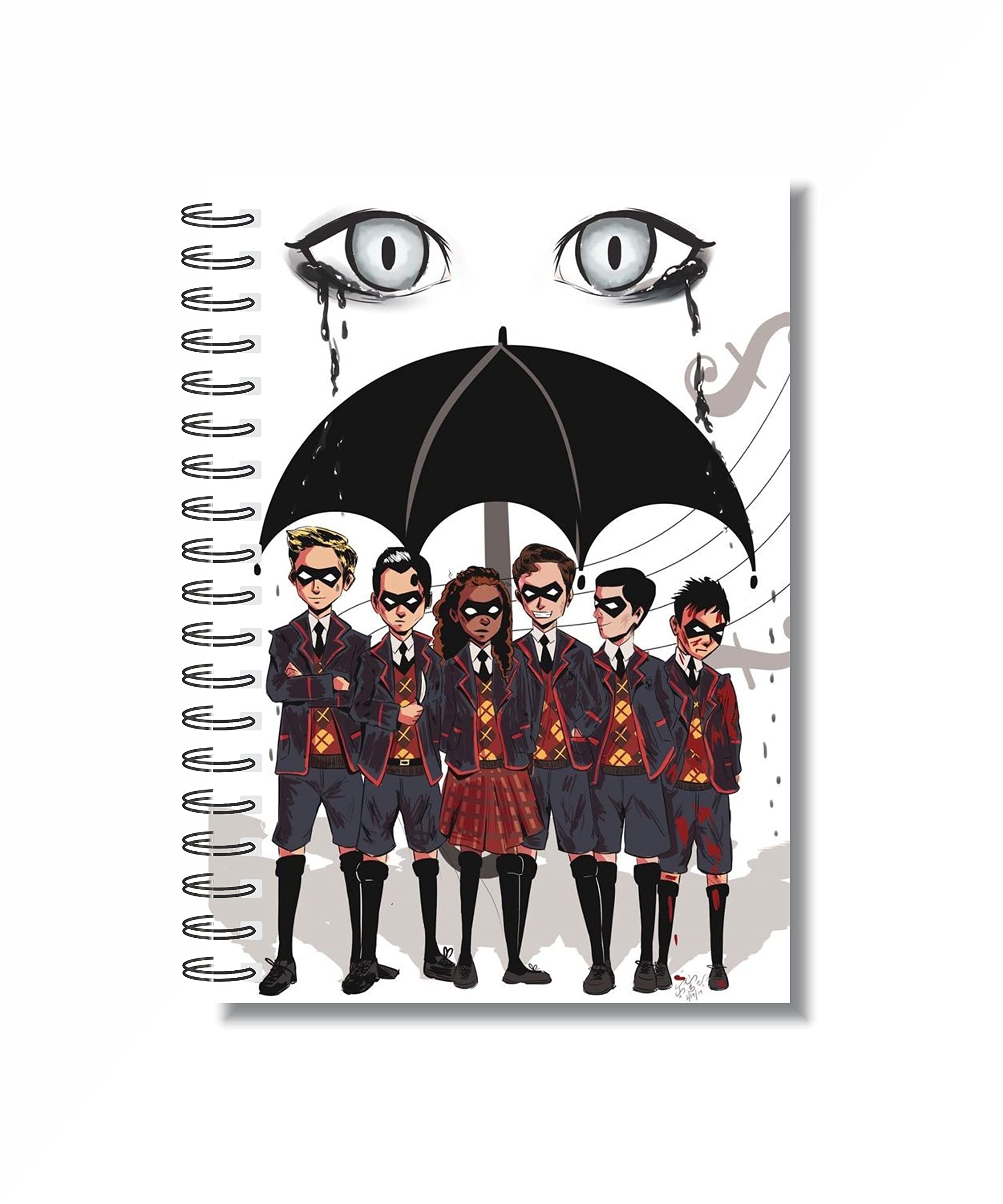 CRAFT MANIACS U ACADEMY KIDS WITH MASK ON PRINTED 120 RULED PAGES DIARY BEST STATIONERY FOR U ACADEMY FANS