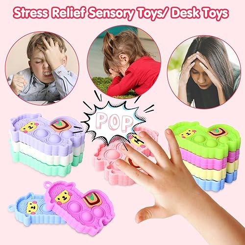 Miniatura 3 de Juguetes para ansiedad con diseño de llama, mini juguetes para ansiedad para niños, rellenos de huevos de Pascua, rellenos de cesta de Pascua,