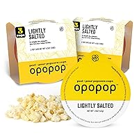 Vista 13 de Opopop Palomitas de maíz para microondas – Pop Cups Maui Heat, paquete de 6, granos de palomitas de maíz gourmet sin OGM y saborizante de palomitas