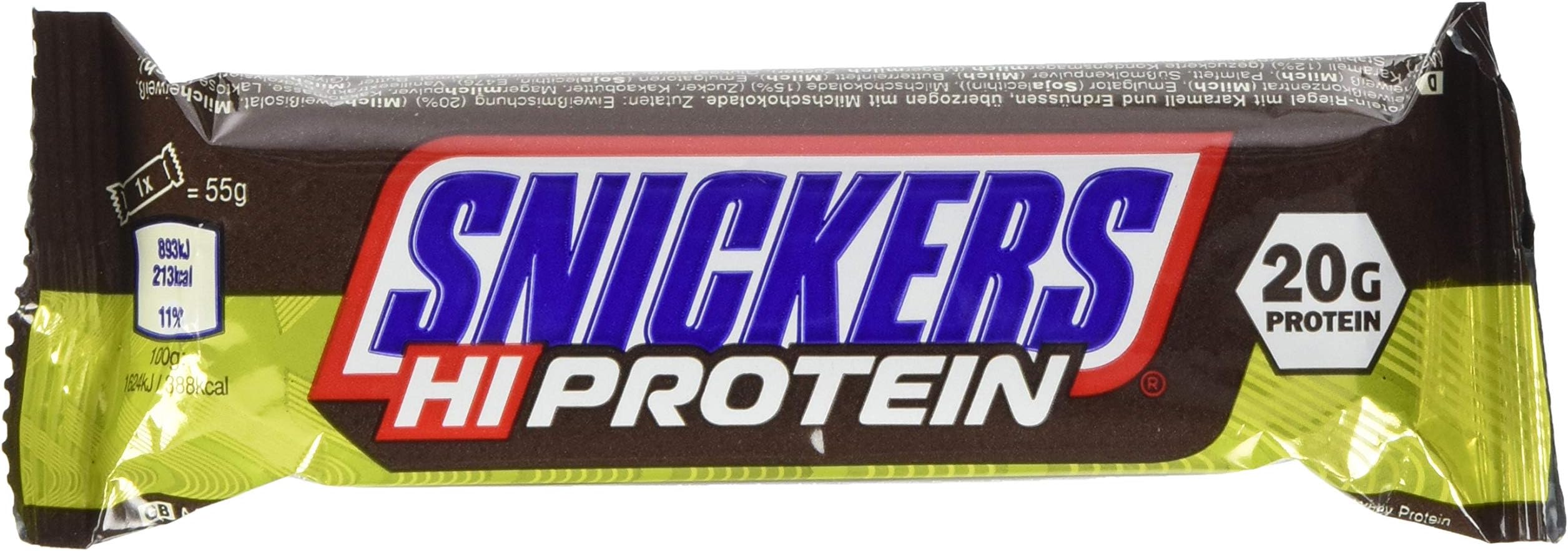 Mars Protein Snickers Bar, Pack of 18