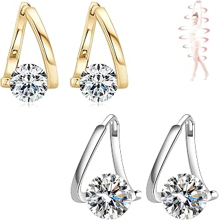 Honorable Joy Lymphatic Earrings for Women, Lovefinity™ Lymphatic Magnetotherapy Earrings Halolux Lymphvity Germanium Hoop Earring Jewelry