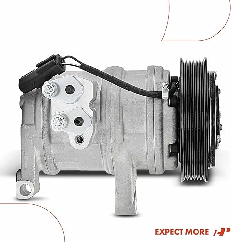 Miniatura 9 de A-Premium Compresor de aire acondicionado de CA con embrague compatible con Dodge Ram 1500 2004-2007, Dakota 2004-2007 y Mitsubishi Raider