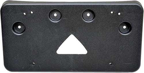 2017-2019 Cadillac Xt5 Soporte de placa frontal sin accesorios de montaje hecho de plástico Partslink GM1068186