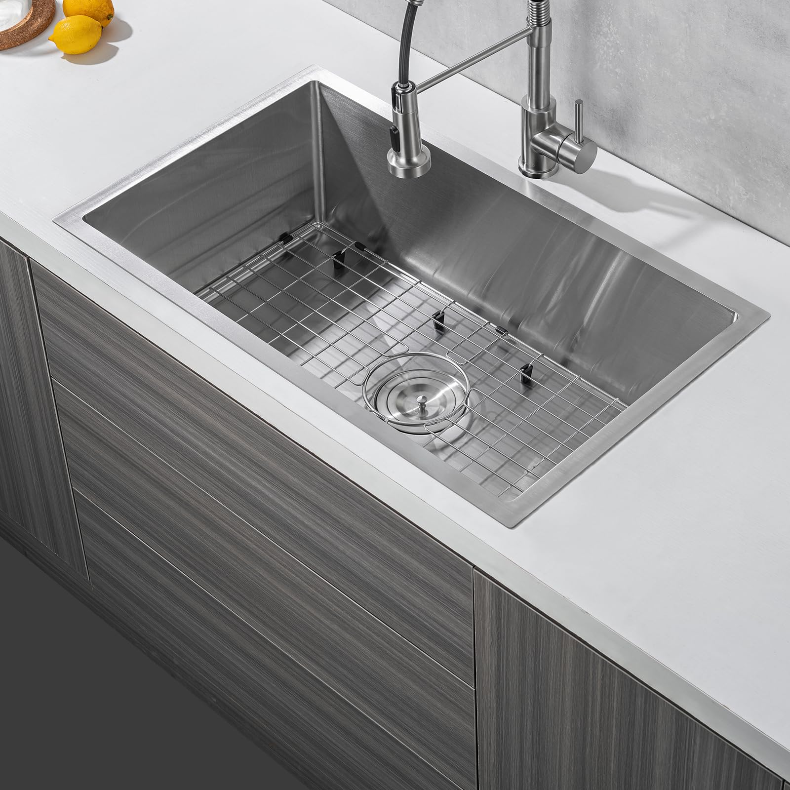 Photo 1 of ***DAMAGED READ NOTES***30in Drop-in Kitchen Sink Undermount Countertop  