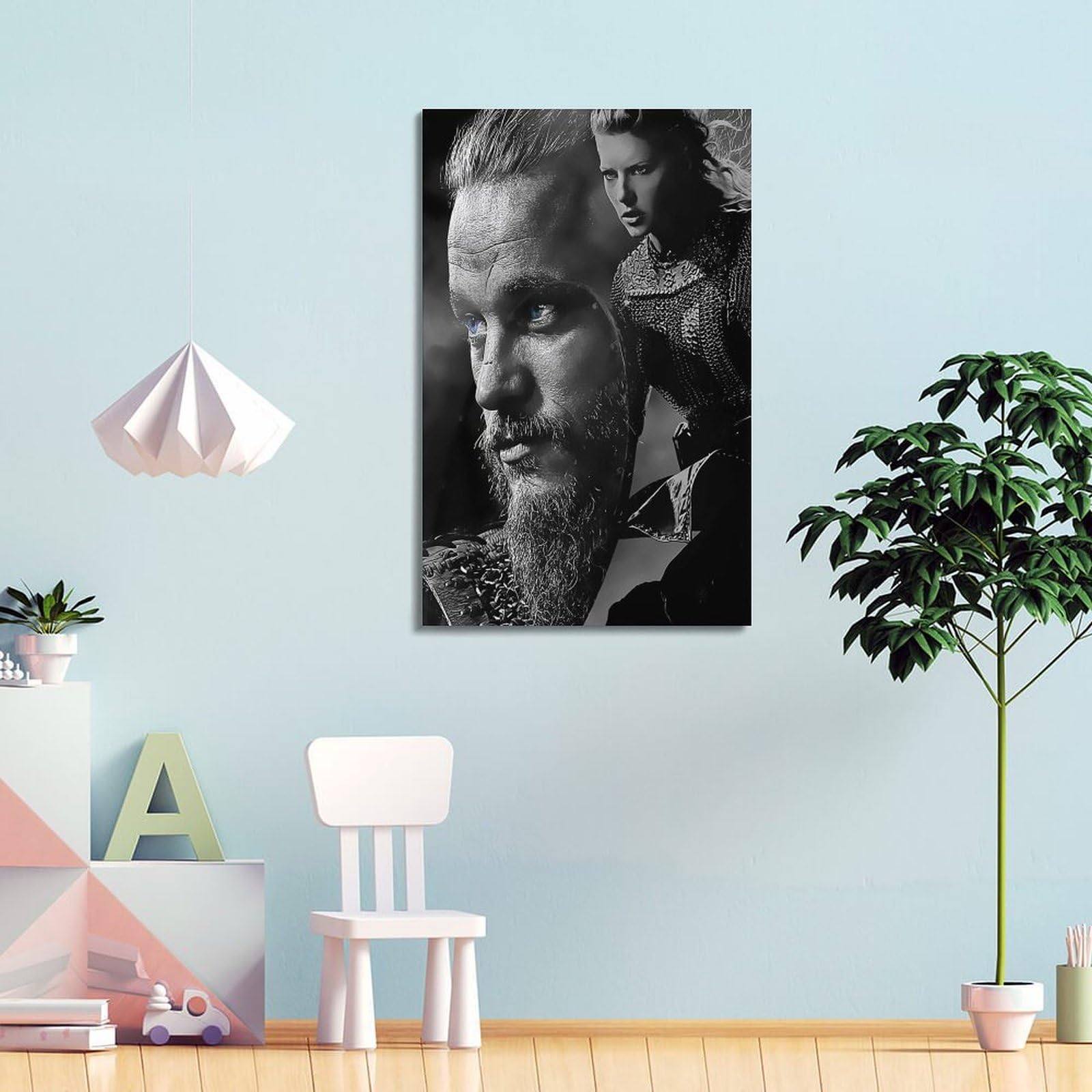 Poster Su Tela Vikings 40x60 Cm | Quadro Decorativo Moderno Per Camera Da Letto E Salotto