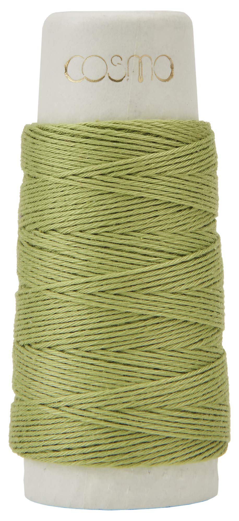 LECIEN hidamari Cotton Stab Thread Approx. 30m (30 m) Col.15 Green 89'