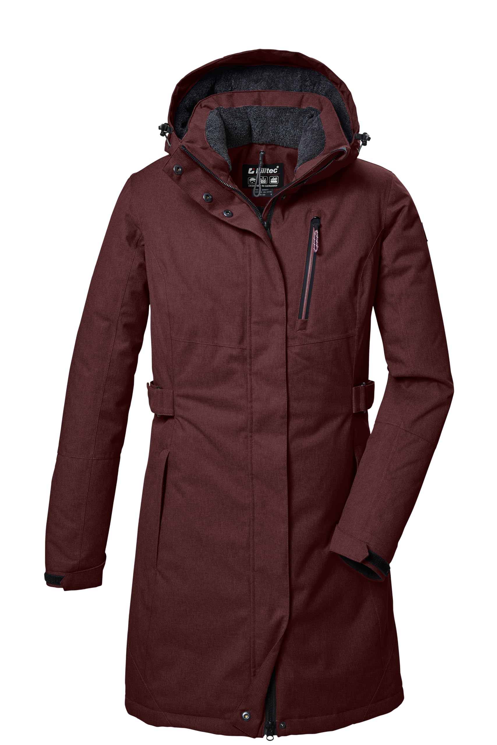 Killtec Kow 303 Wmn Prk Parka fonctionnelle/parka avec capuche amovible Femme