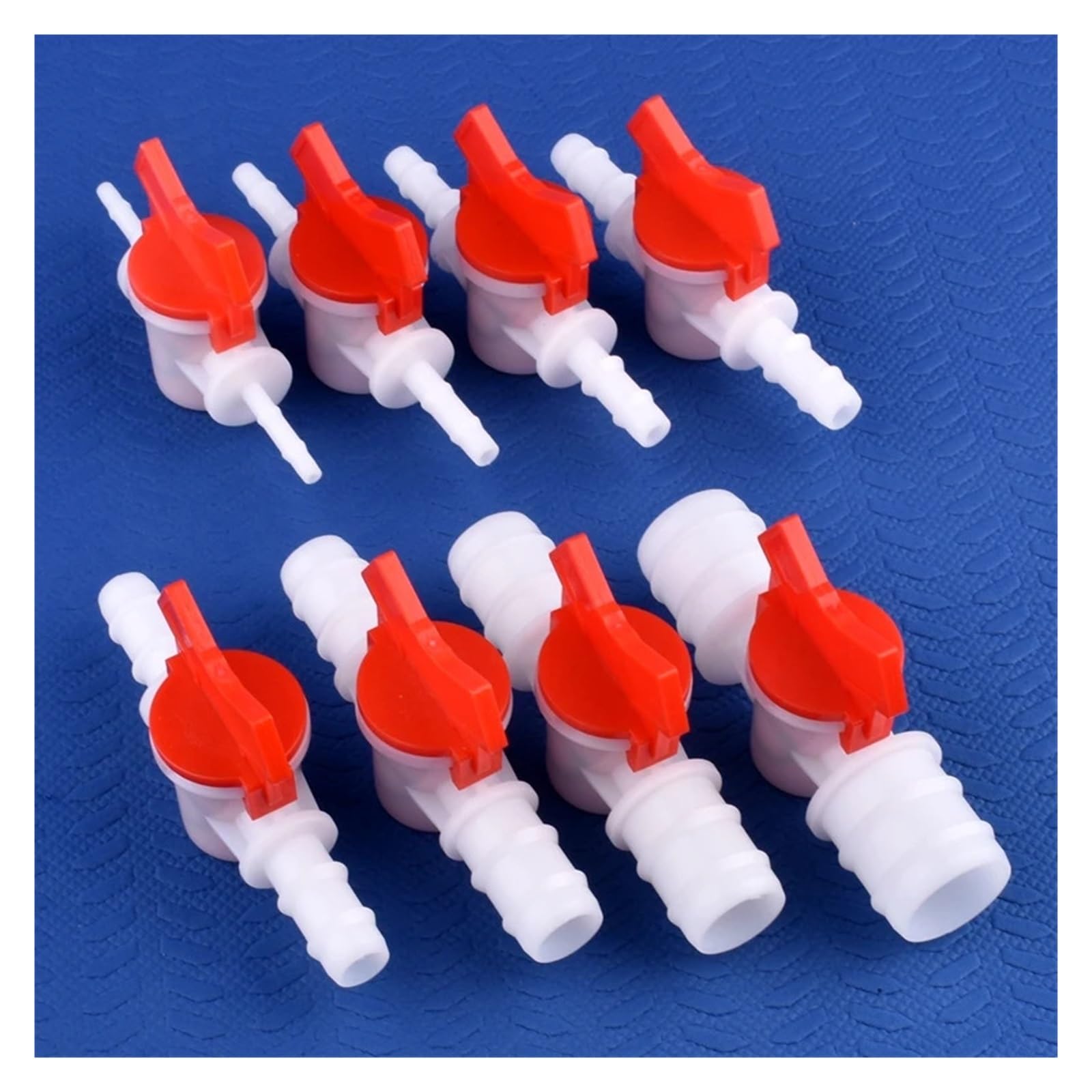 1~50 piezas de 4~25 mm, válvula de bola, de riego por goteo, manguera, junta de pagoda, tanque de acuario, bomba de aire, conector de agua for jardín, tubería(20-20mm,50 Pieces)