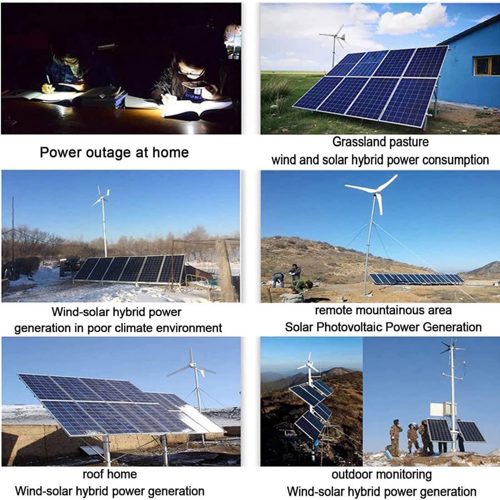 Nowy ulepszony hybrydowy kontroler ładowania energii wiatrowej 5000W/6000W/8000W/10000W/12000W 12V/24 V/48V automatyczny przełącznik regulatora do ładowarki z turbiną wiatrową(24V-48V,10000W)