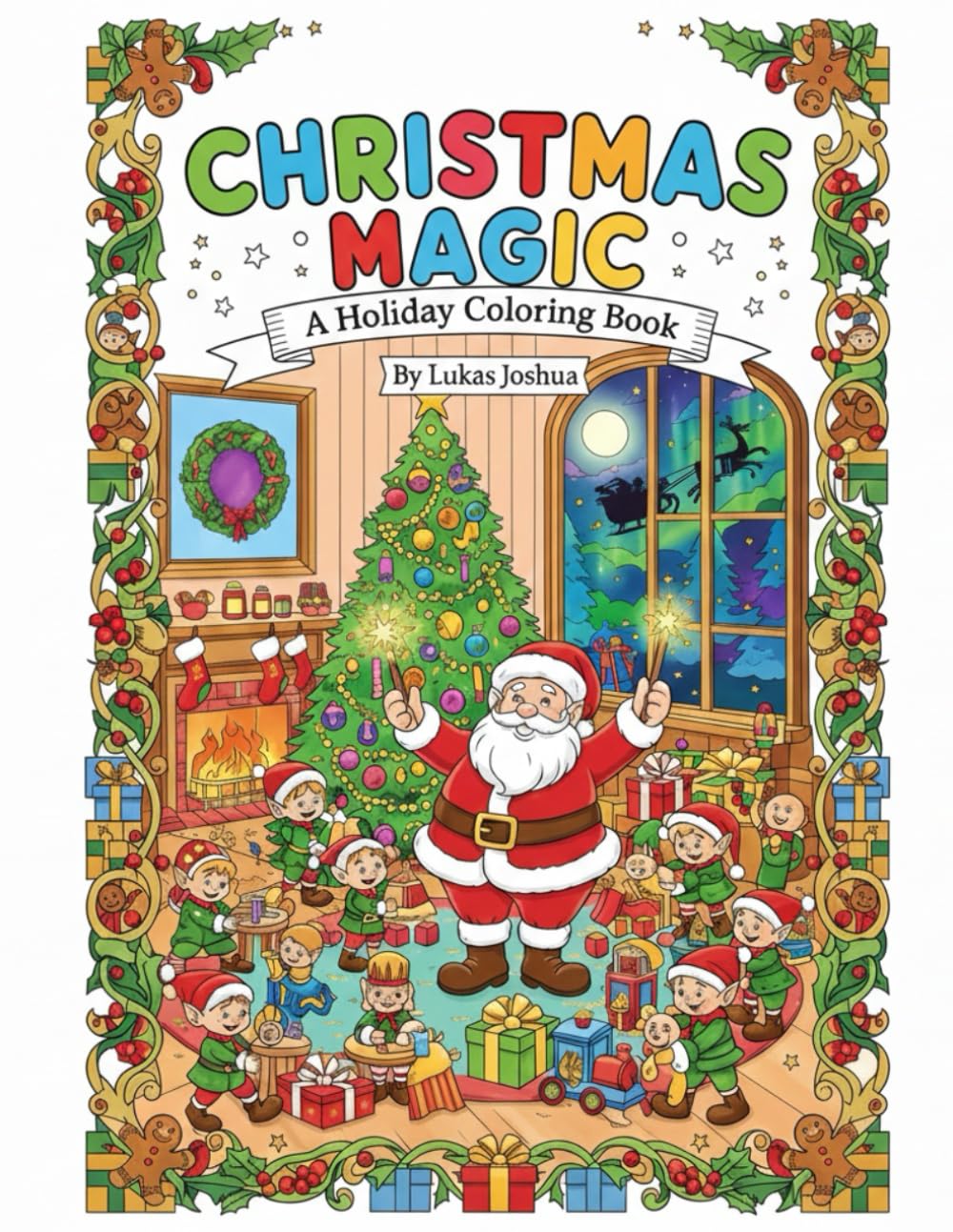 Christmas Magic: A Holiday Coloring Book
