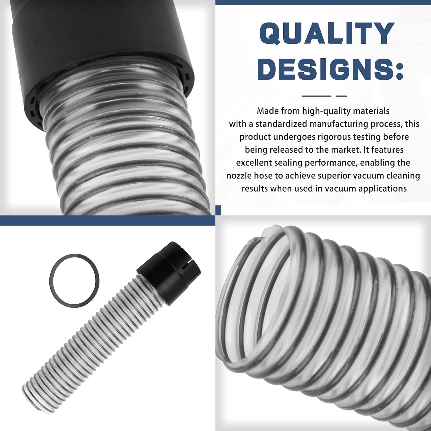 1608844 Vacuum Lower Hose Assembly Compatible with Bissell Lower Hose Replacement-1608844 Vacuum Cleaner Hose for 1650 16501 16502 16508 1650A 1650C 1650P 1650R 1650W 160-8844