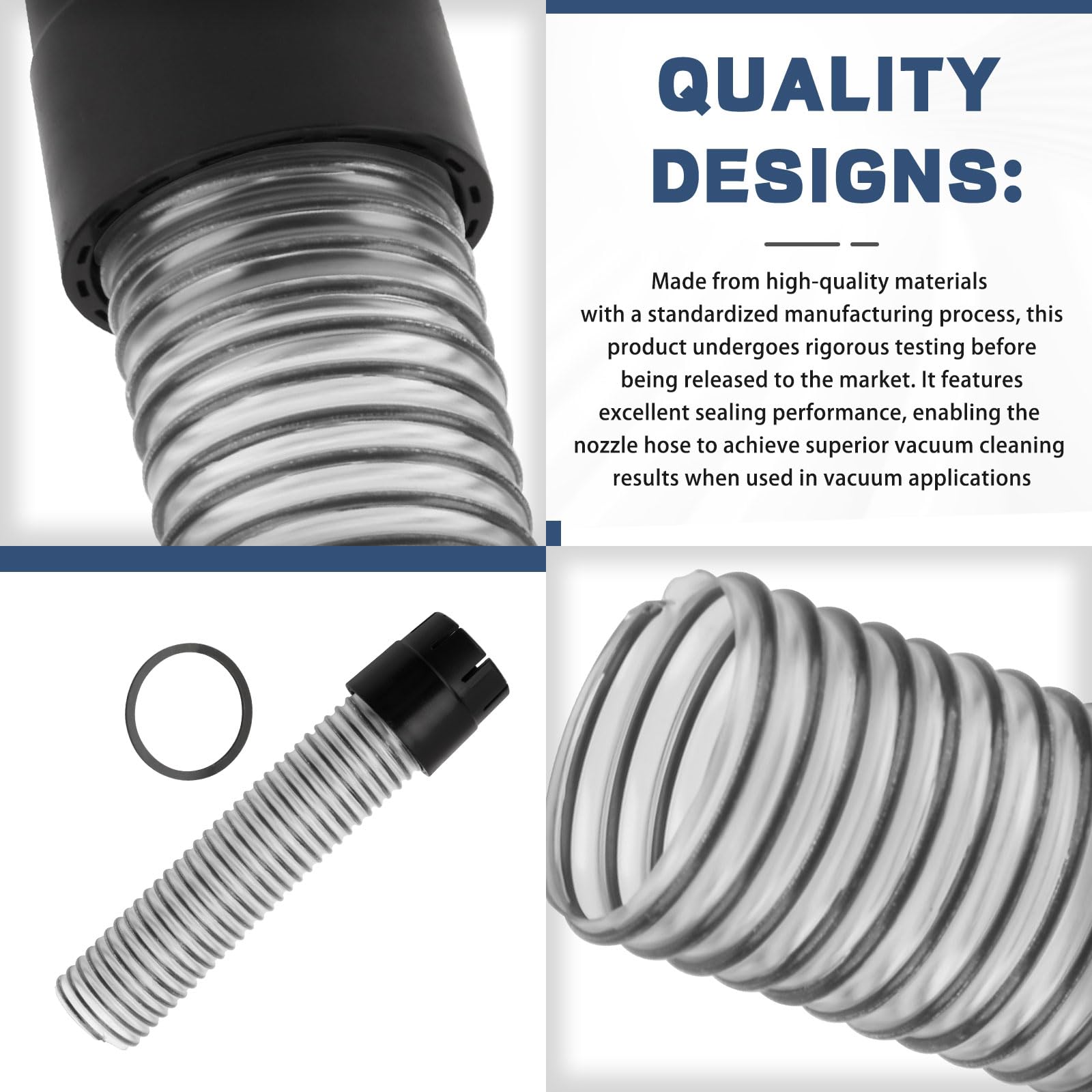 1608844 - Conjunto de manguera inferior de aspiradora compatible con aspiradoras Bi-ssell 1650 16501 16502 16508 1650A 1650C 1650P 1650R 1650W 160-8844