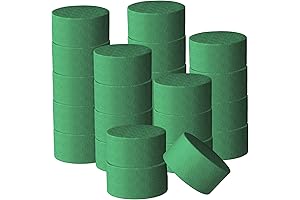 12 Piezas 3 Pulgadas Espuma Floral Redonda Kit de Arreglos Florales DIY...