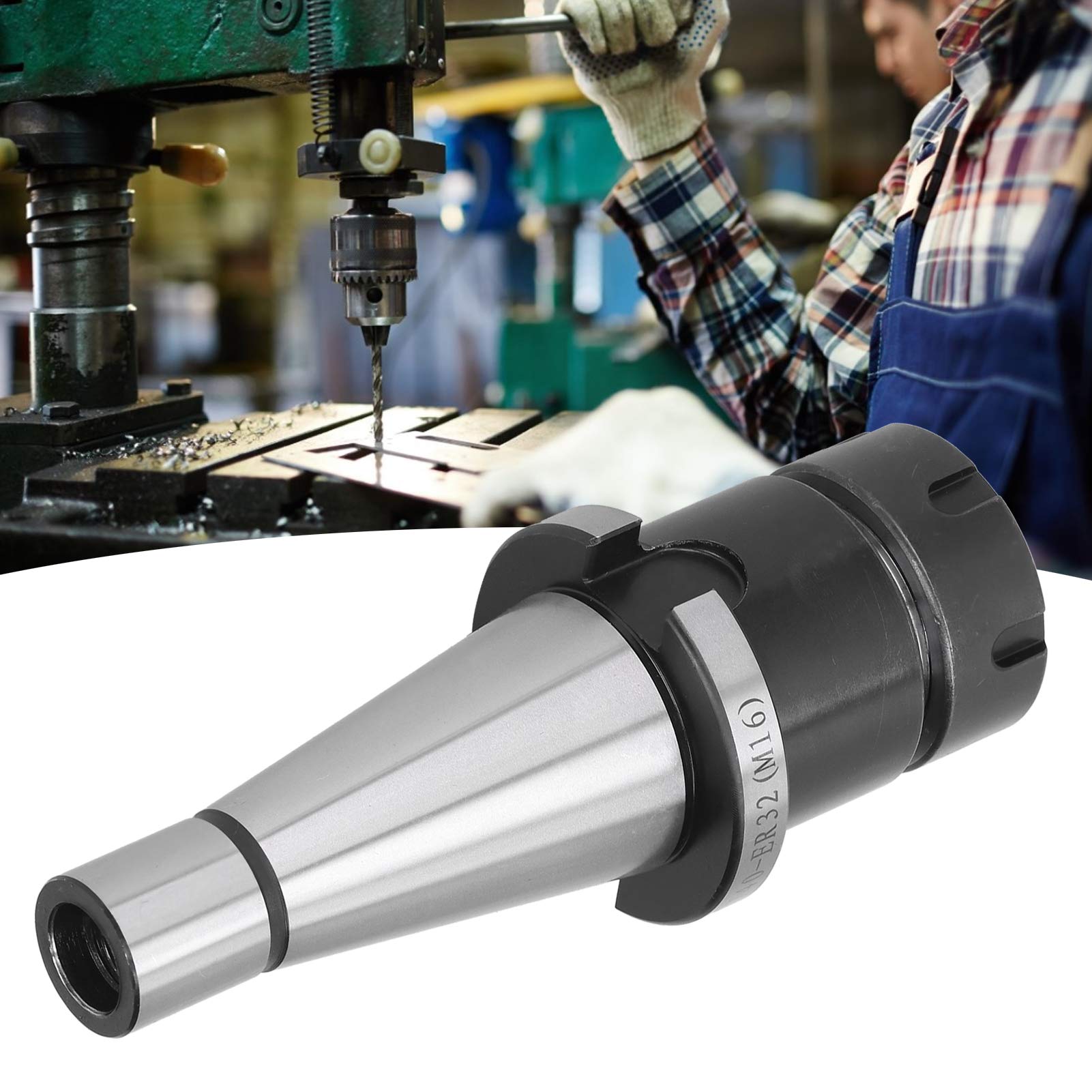 Portabrocas NT40 ER32, Portaherramientas CNC DE Alta Precisión para Máquina Perforadora DE Torno DE Fresado [MATERIALES DE CALIDAD SUPERIOR]