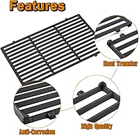 Vista 5 de Rejillas de hierro fundido 7527 65906 7525 7526 7639 7638 para Weber Spirit E-310 E-320 S-310 300 series Spirit II E-310 SP320 Spirit 700 Genesis