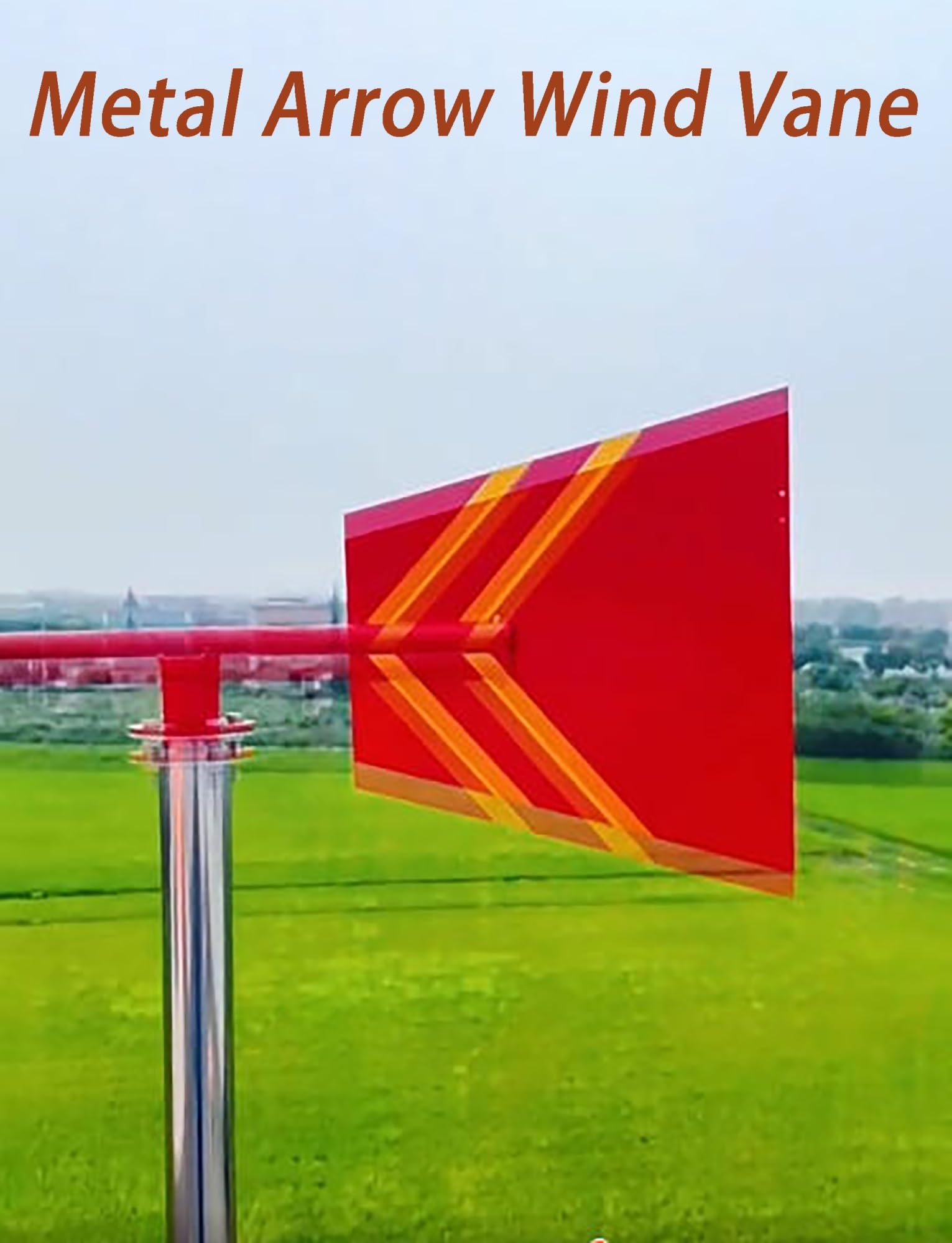 Rękaw wiatrowski z nylonu Rip Stop, Odblaskowy wiatrowskaz ze stali nierdzewnej świecący w ciemności, wielokolorowy, wiele rozmiarów(Red-yellow,Bracket 120cm-120cm)