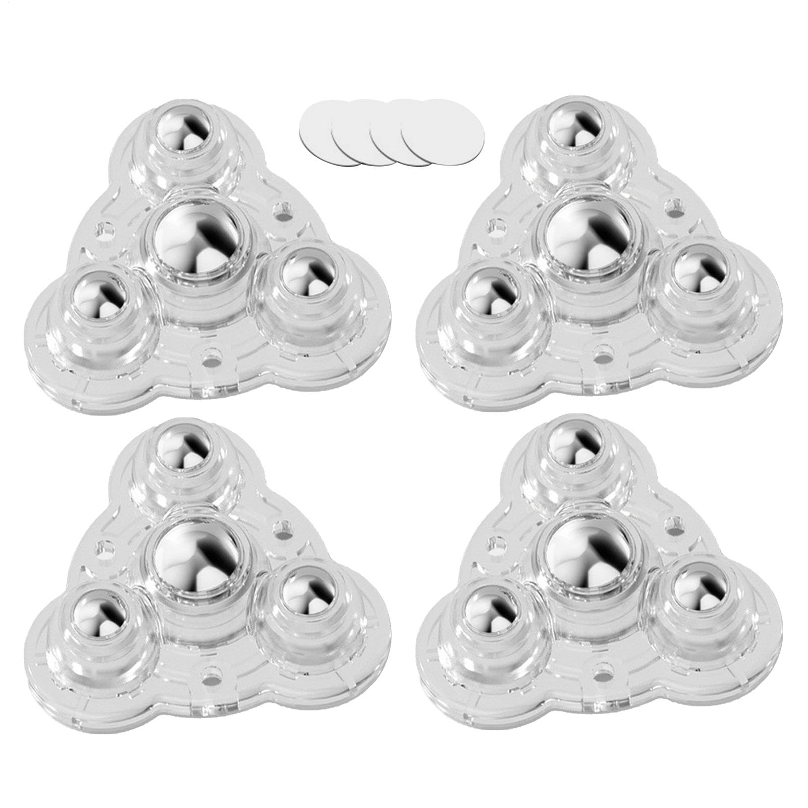 8 PCS ROULETTES Auto-adhésives Roues Pivotantes Pour Appareils