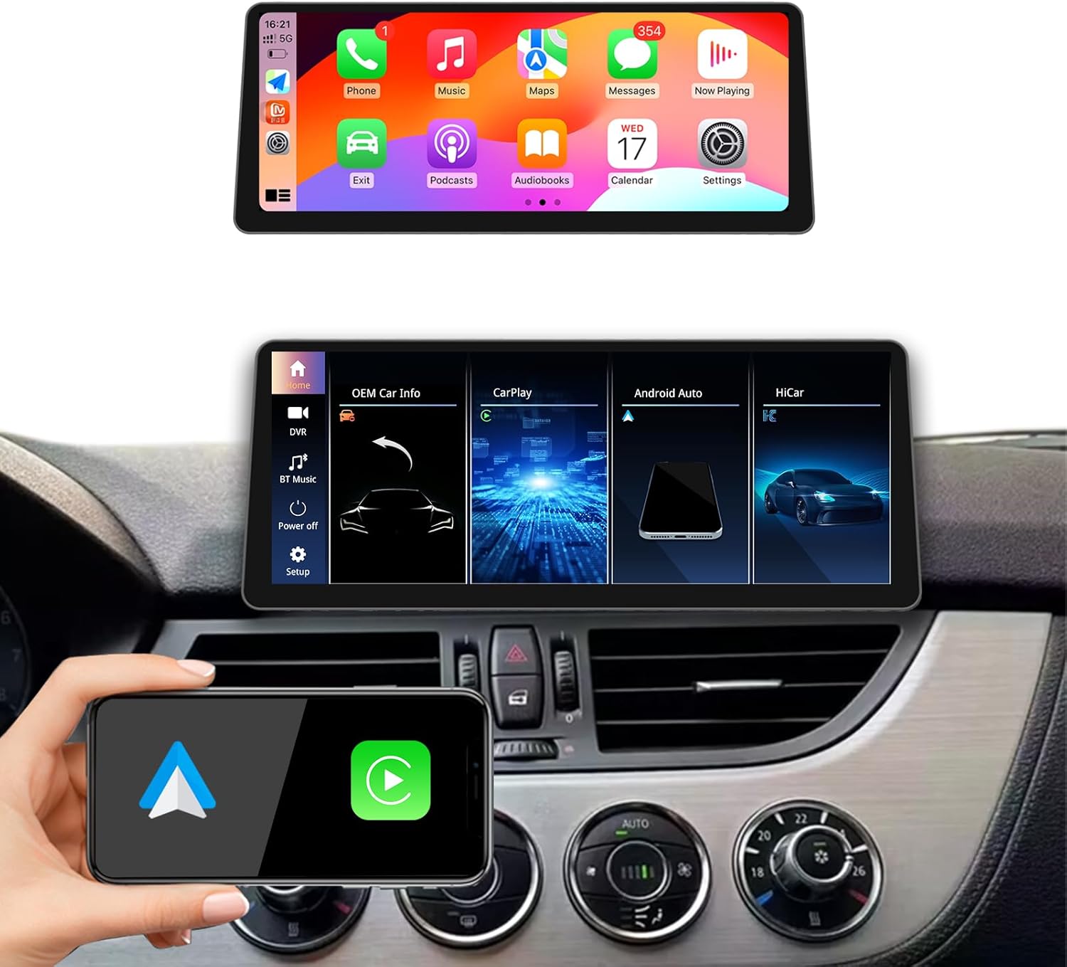Amazon.com: Ultra Narrow 12.3 Inch 1920 * 720 Car Radio for BMW Z4 E89 ...
