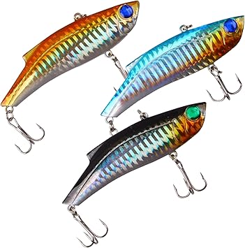 Amazon Co Jp Silanon バイブレーション ルアー セット 27g 3個 遠投 ソルト用 ヒラメ タチウオ カンパチ シーバス 釣り ルアー ジグ バイブレーション セット スポーツ アウトドア