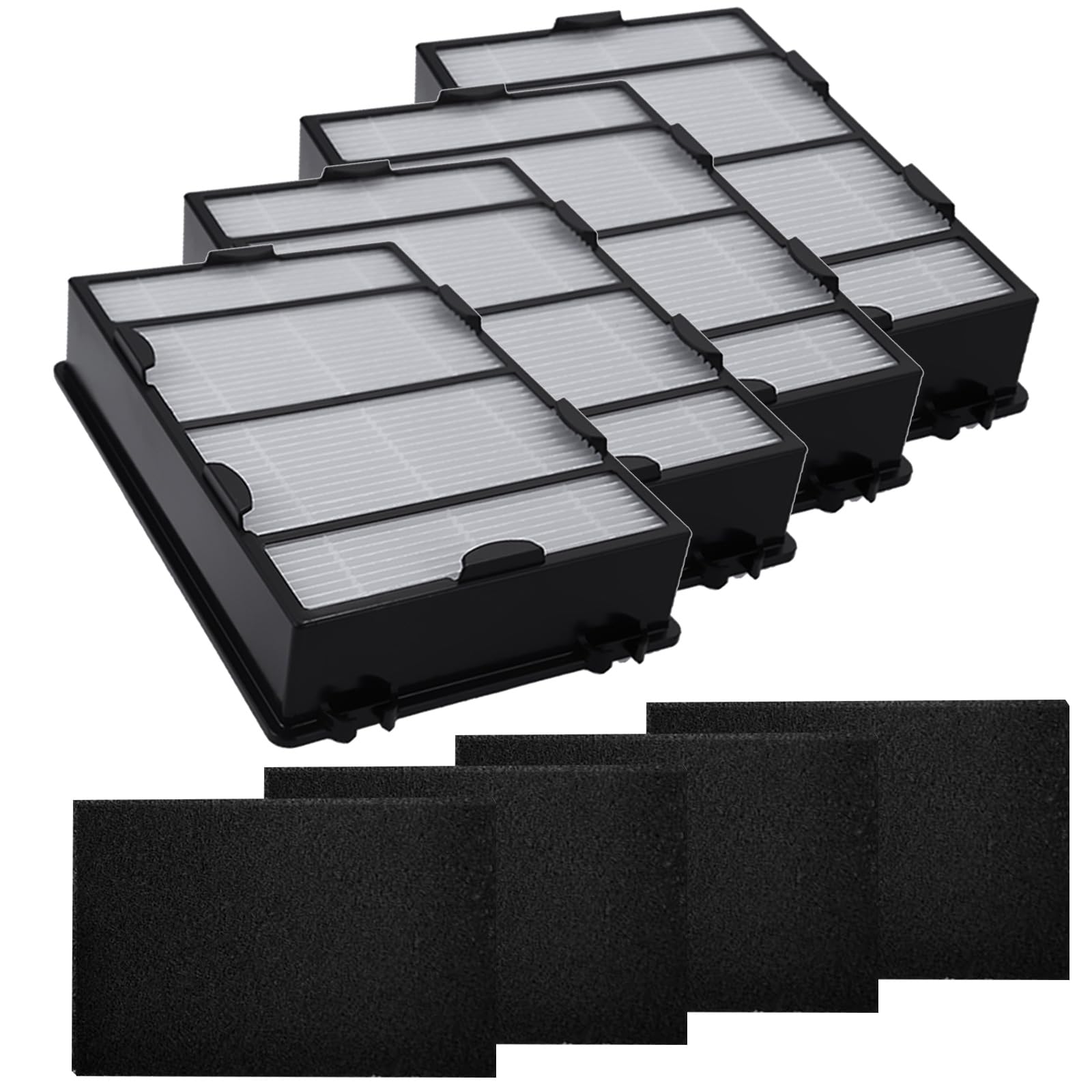 Filtre HEPA performant pour Bionaire BAP615 et Holmes HAP1625, kit de filtration charbon actif