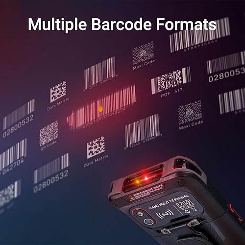 Miniatura 6 de SVANTTO Escáner de código de barras Android, computadora portátil Android 13, escáner de código de barras 1D/2D/QR, comunicación WiFi BT 5.0 2/3/4G,