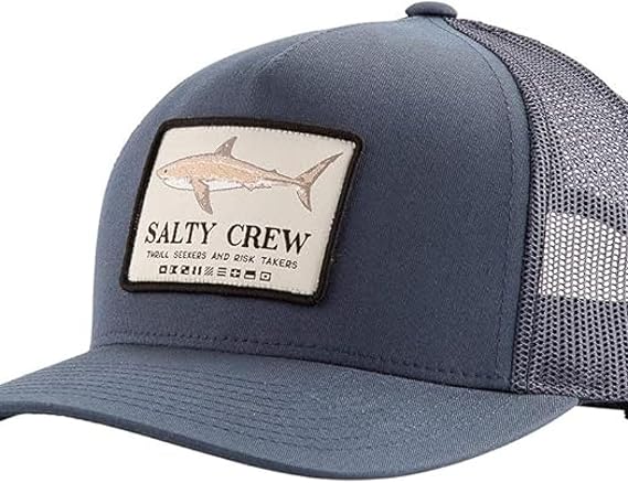 Salty Crew Men's Faralon Retro Trucker Hat US One Size, navy, Free size