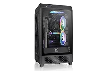 Thermaltake タワー型デスクトップPC ブラック ThermaltakeThermaltake The Tower 300 Micro Tower Chassis