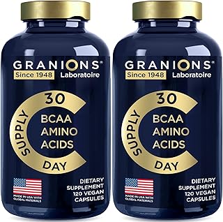 Essential Amino Acids Supplement for Men & Women - All 9 BCAAs EAA Supplements Advanced Amino Formula - Lysine, Tryptophan, Isoleucine Perfect Amino Energy & Muscle Recovery - 240 Vegan BCAA Capsules