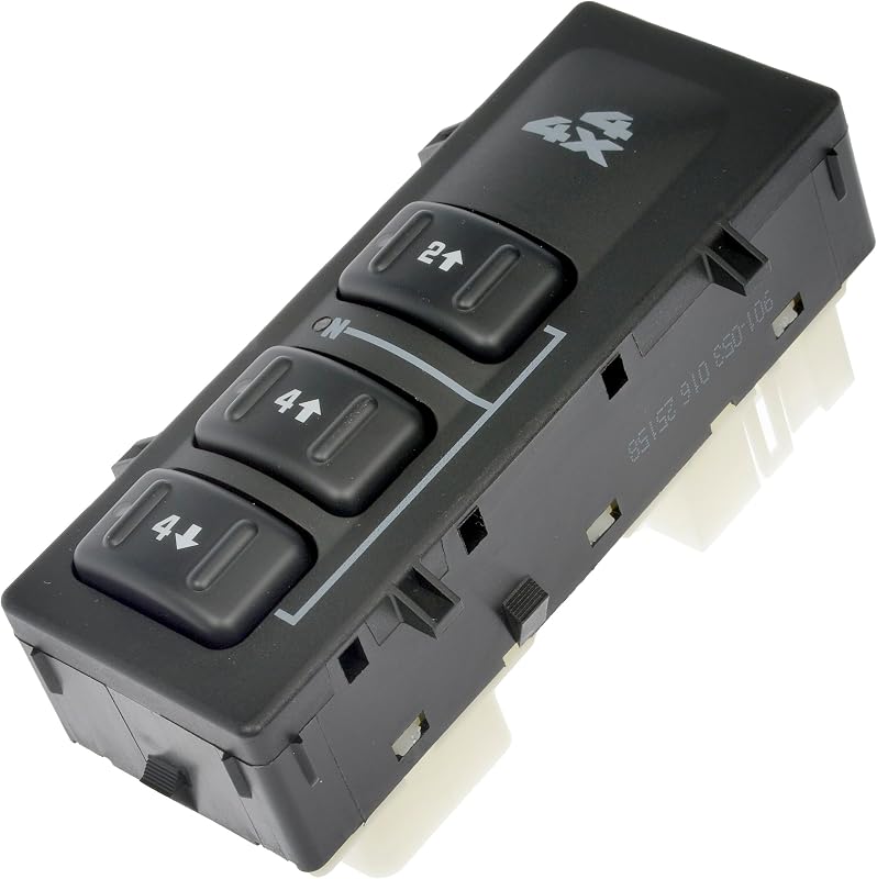 Interruptor seletor da tração 4x4 Dorman 901-053 para Chevrolet e GMC – 1 unidade