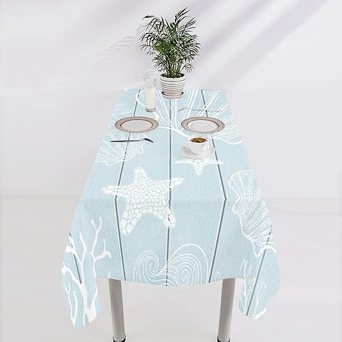 Miniatura 1039 de Mantel floral hippie, diseño retro de los años 70, naranja, rosa, azul, floral, bohemio, estampado estético de margaritas, para fiesta, picnic