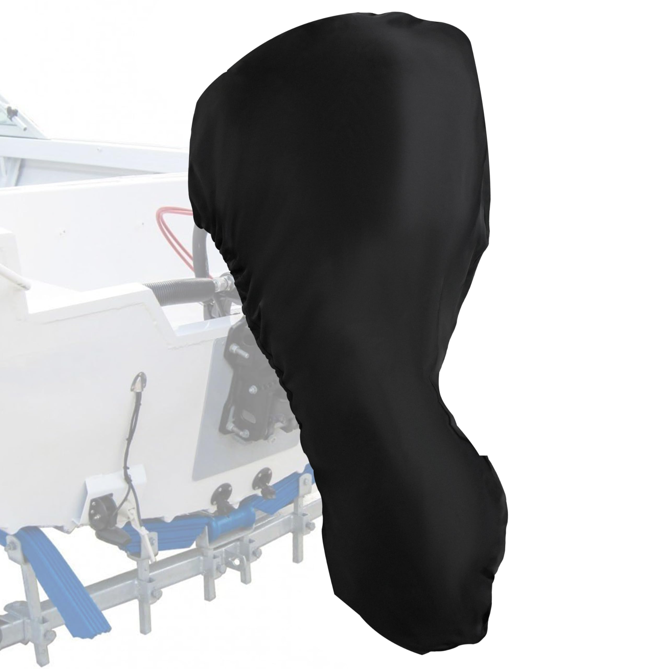 Housse De Protection Moteur Hors-Bord 6-15 CV - 420D Étanche UV Pour Moteur Bateau