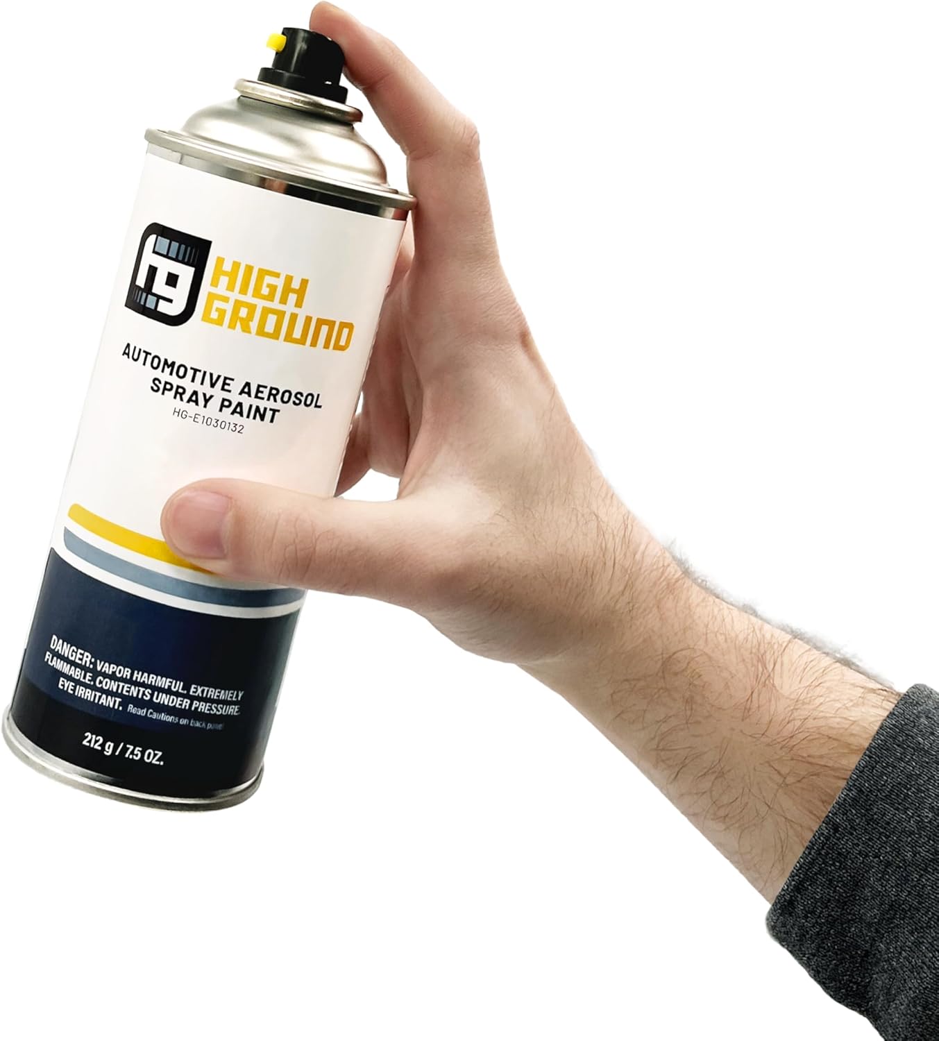 HIGH GROUND (TRI-STAGE Factory Matched Automotive Spray Paint for Toyota Automobiles (Toyota 070 White Pearl Crystal Shine, 8 oz Solvent) (TRI-STAGE PAINT)