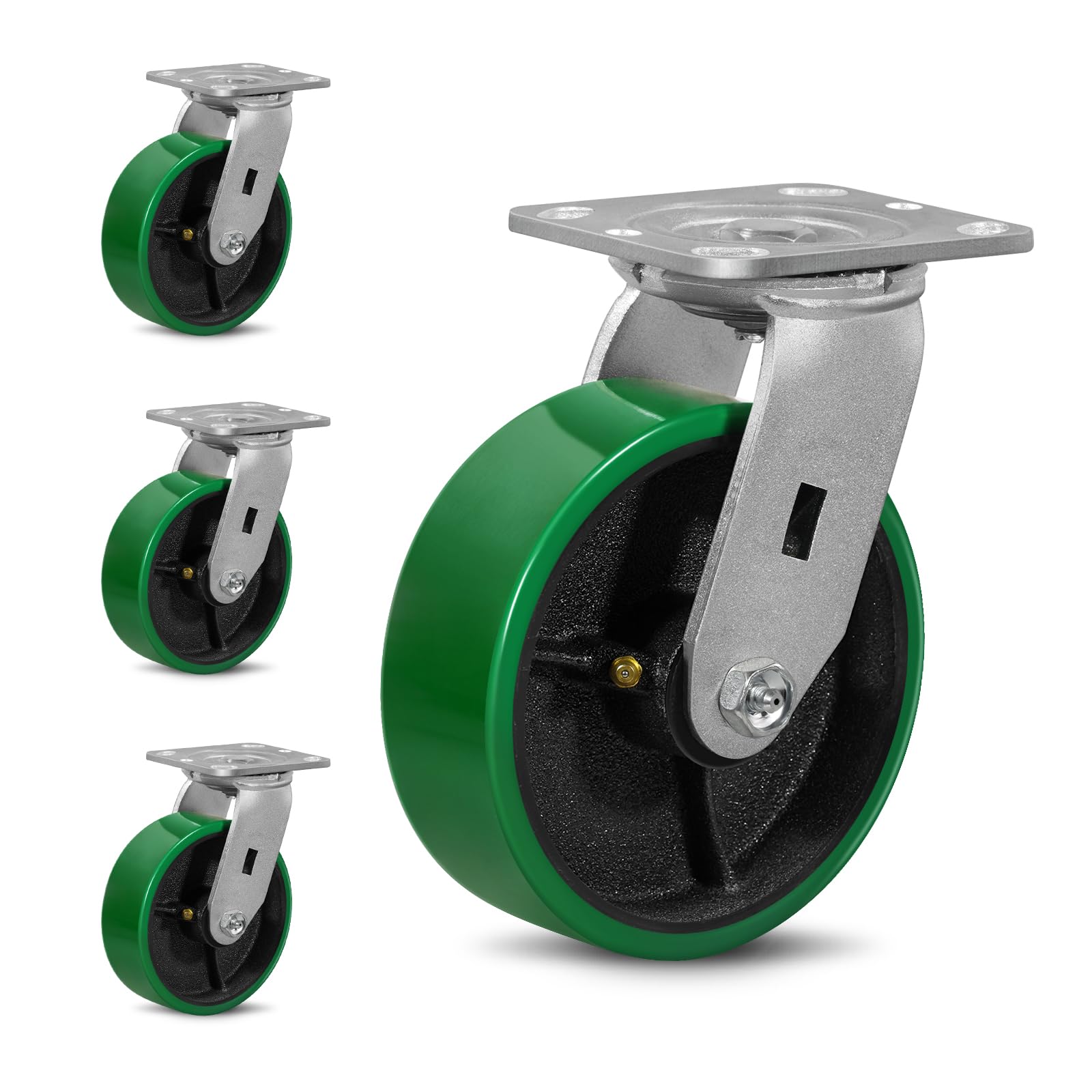 Heavy Duty Industrial Casters - 4000lb Capacity -15 Heavy Duty Industrial Casters - 4000lb Capacity -15