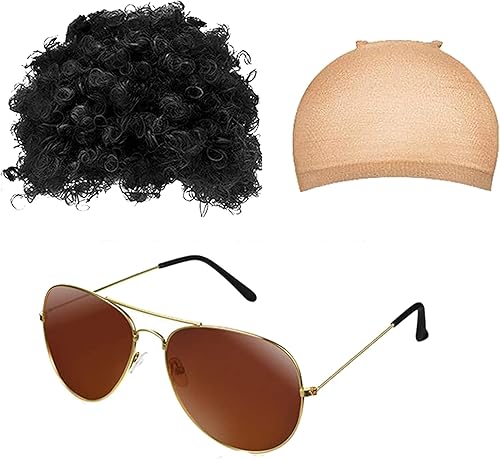 Miniatura 3 de Disfraz de los años 70 para hombre, disfraz de Halloween de las décadas de discoteca de los años 70