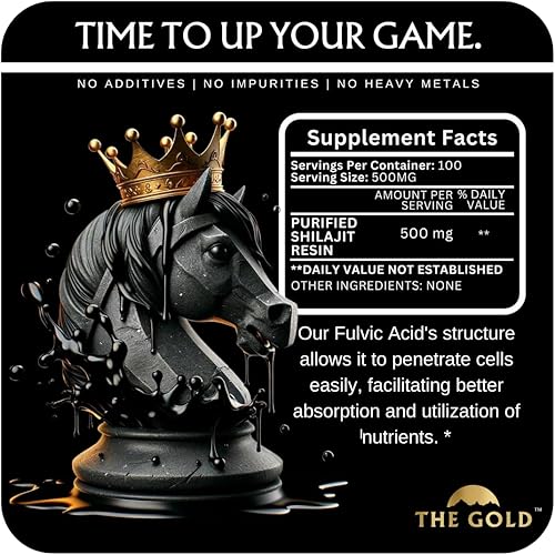 Miniatura 3 de THE GOLD Shilajit - Resina Shilajit Shilajit orgánica pura del Himalaya para hombres y mujeres, prueba de laboratorio en grado de Estados Unidos A+