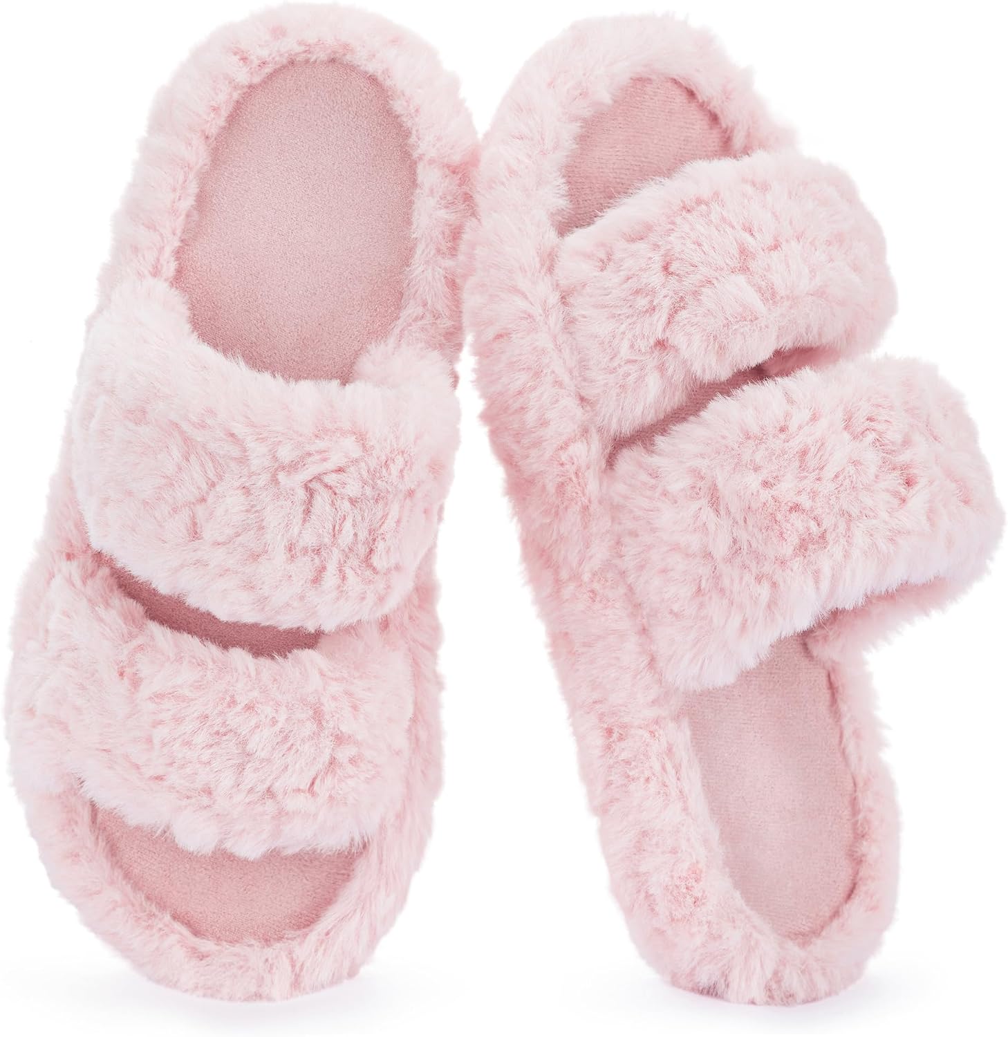 RockDove Women's Pluffie Open Toe Slippers