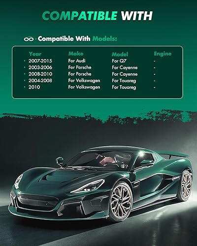 Miniatura 5 de SCITOO D1014 D978 Semi Metallic Brake Pads Kits Front & Rear Replacement For Audi Q7 2007-2015,For Porsche Cayenne 2003-2006 2008-2010,For