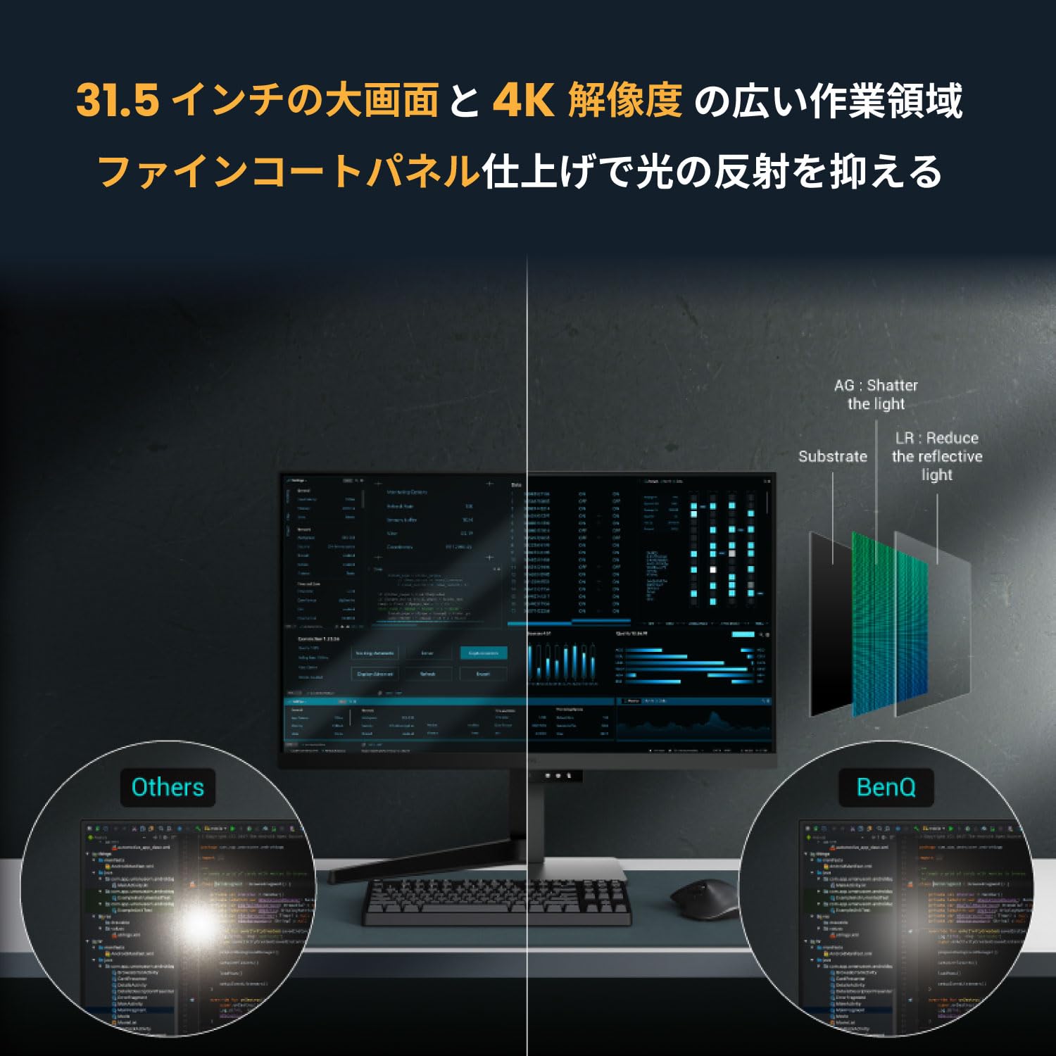 Amazon.co.jp: ベンキュージャパン BenQ プログラミングモニター
