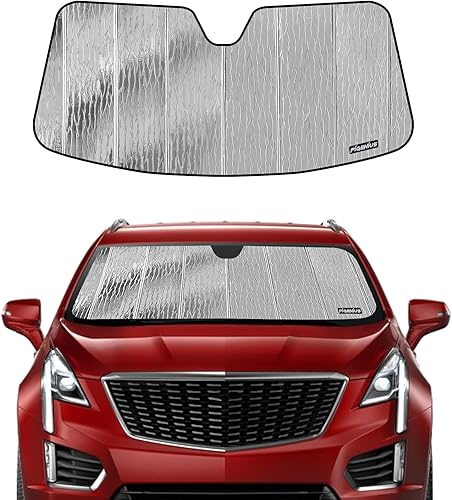 Parasol para parabrisas para Cadillac XT5 2017-2025, protector duradero para ventana delantera, parasol adaptable de verano e invierno