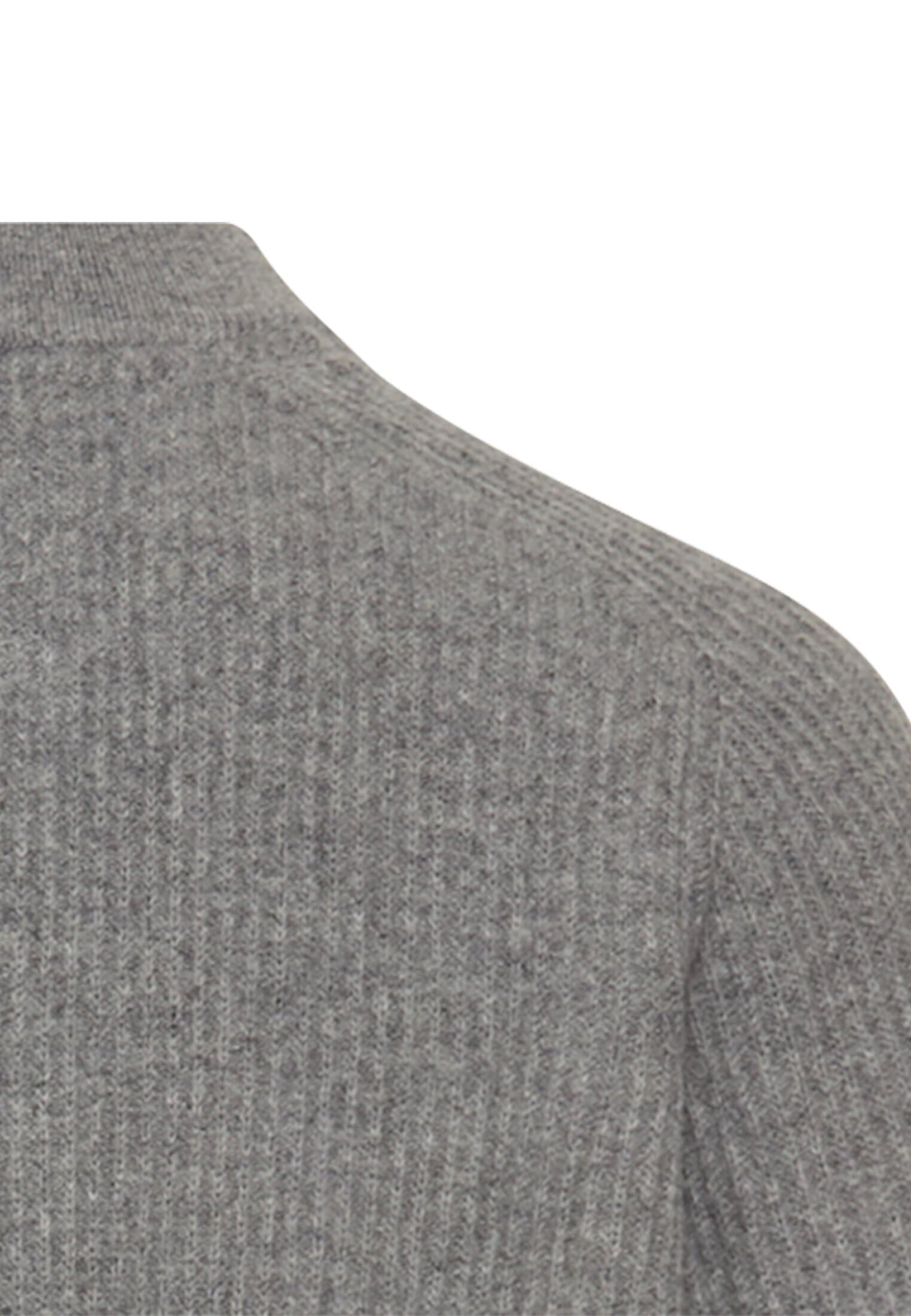 camel active Herren Strickjacke aus Reiner Lammwolle
