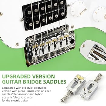 Amazon | Domofa Piezo Bridge ピックアップ アップグレード版 ギター