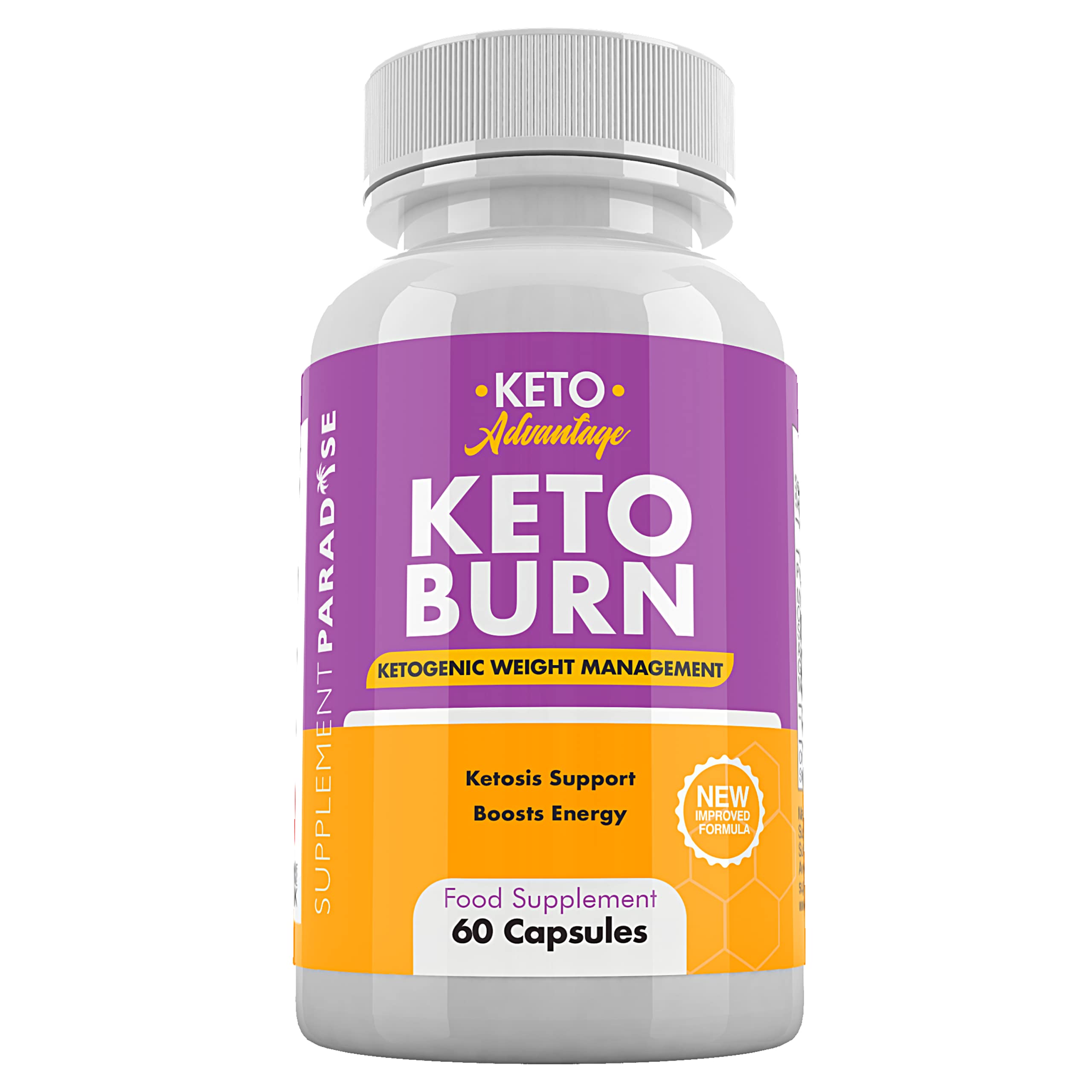 Keto Advantage Keto Burn KETOGENIC Weight Management 60 Capsules SUPPLEMENT PARADISE