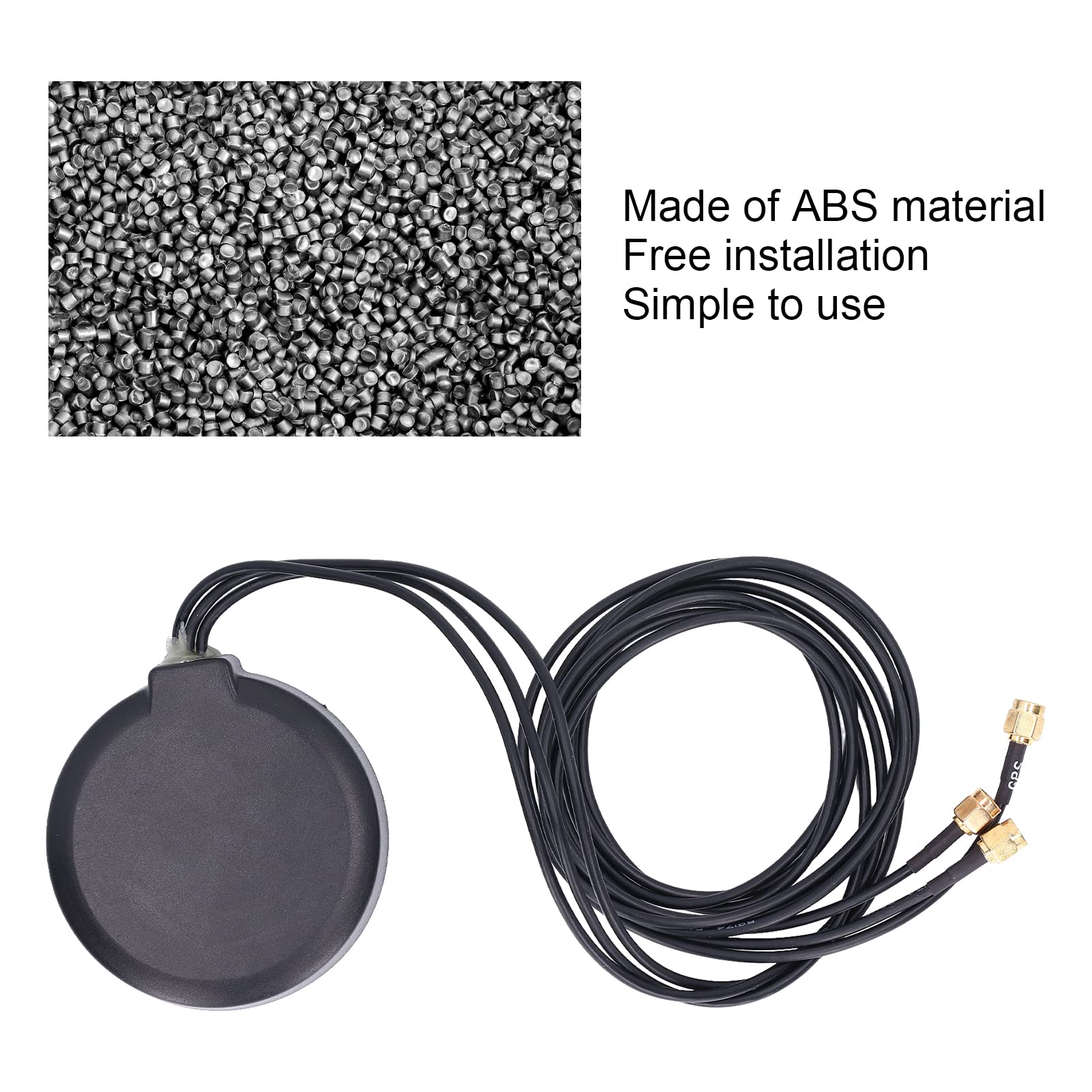 ABS Miedziana kombinacja Zewnętrzna wodoodporna antena GPS 4G 2.4G Antena do maszyny reklamowej