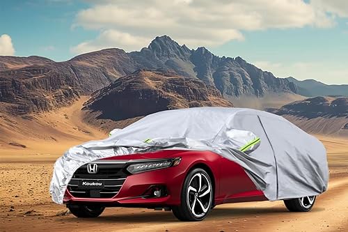 Miniatura 9 de KouKou Oxford SUV Jeep - Cubierta impermeable para automóvil, para todo tipo de clima, para exteriores, contra la lluvia, el polvo, el sol, UV, con