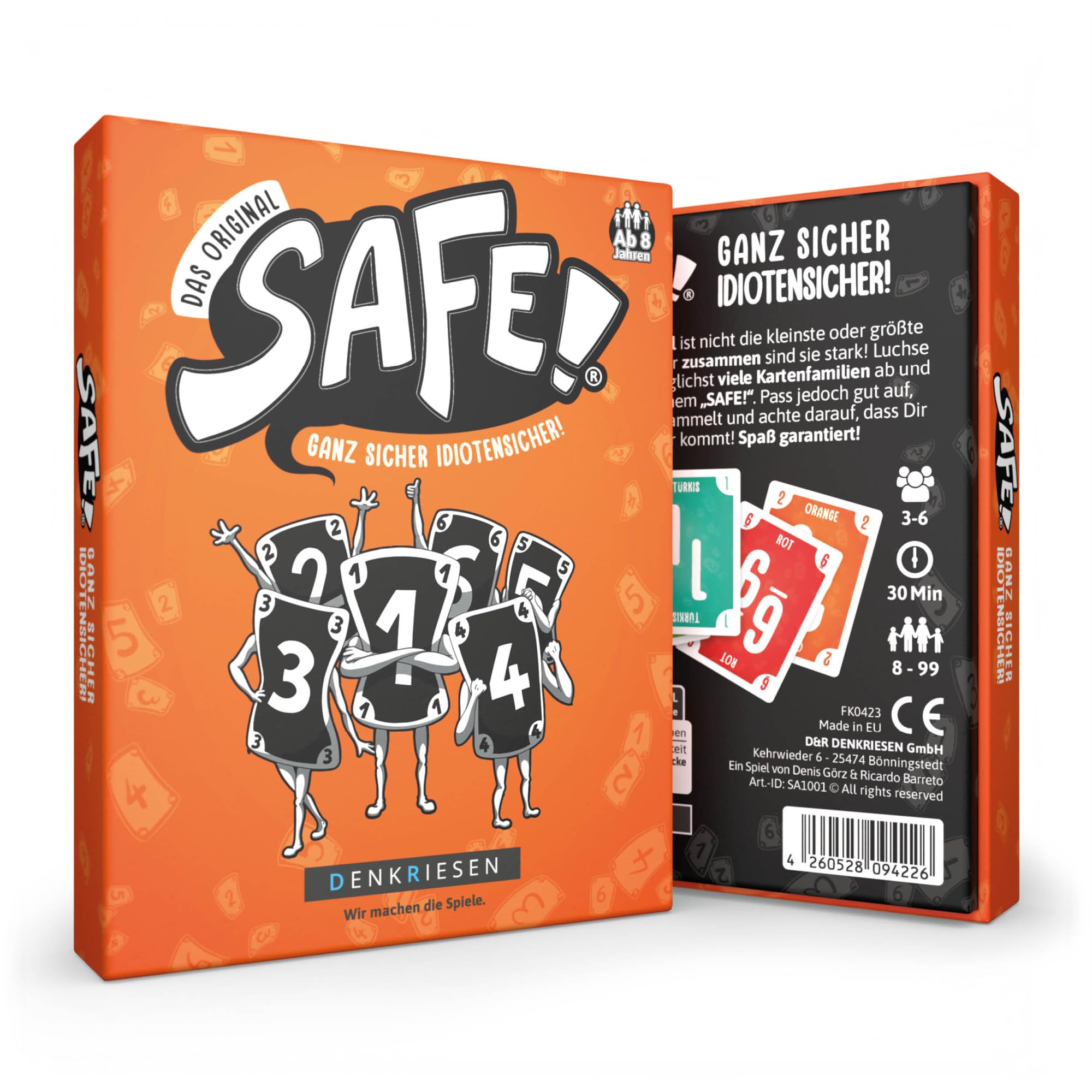 MindWare Ringer Kartenspiel – Familien-Kartenspiel Für 2-5 Spieler Ab 8 Jahre, Mit Würfel & 105 Karten