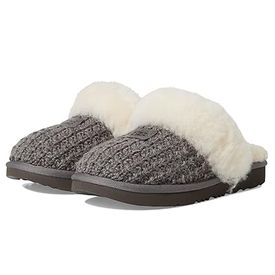 UGG Kids Cozy II Knit (Toddler/Little Kid/Big Kid) Kids Shoes Charcoal